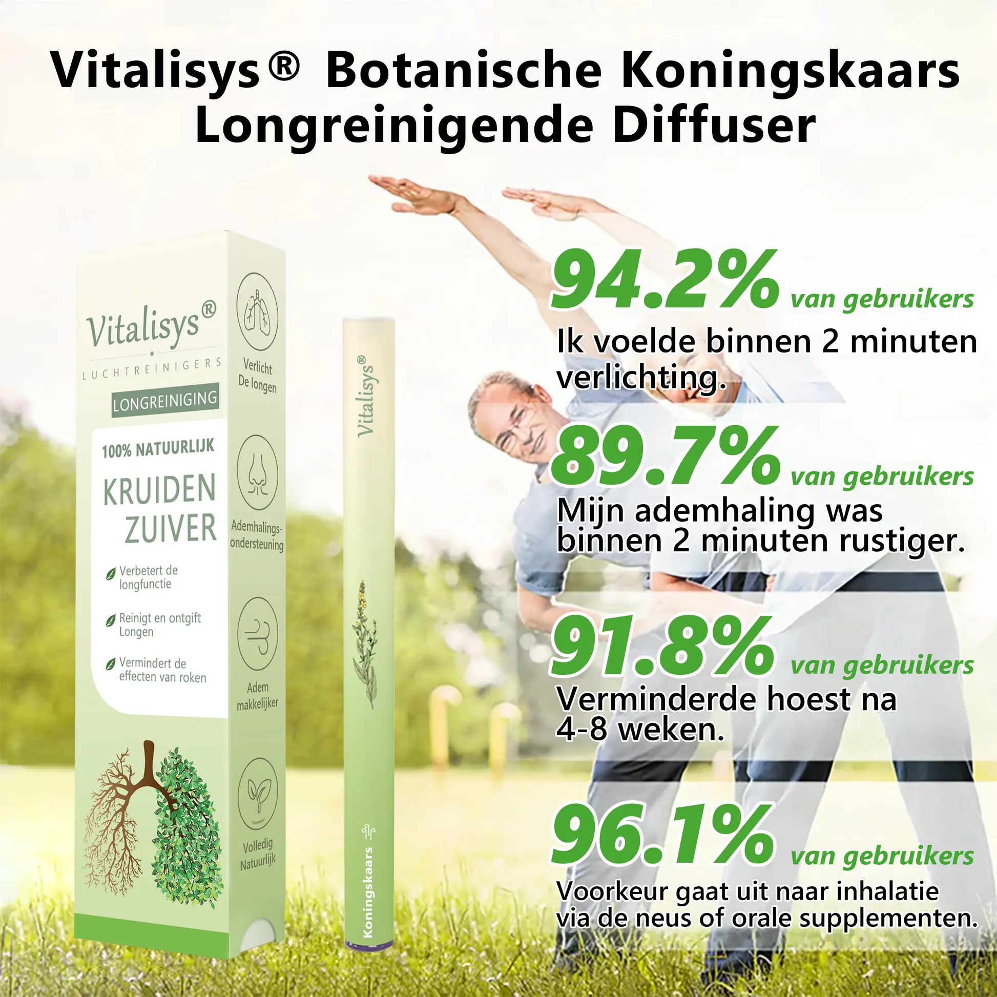๐ ๐๐๐ค๐๐ยฎ Botanische koningskaars longreinigingsdiffuser