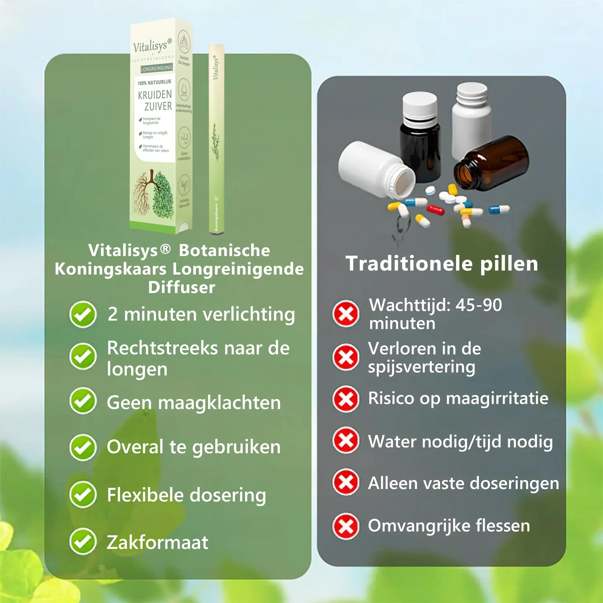 ๐ ๐๐๐ค๐๐ยฎ Botanische koningskaars longreinigingsdiffuser