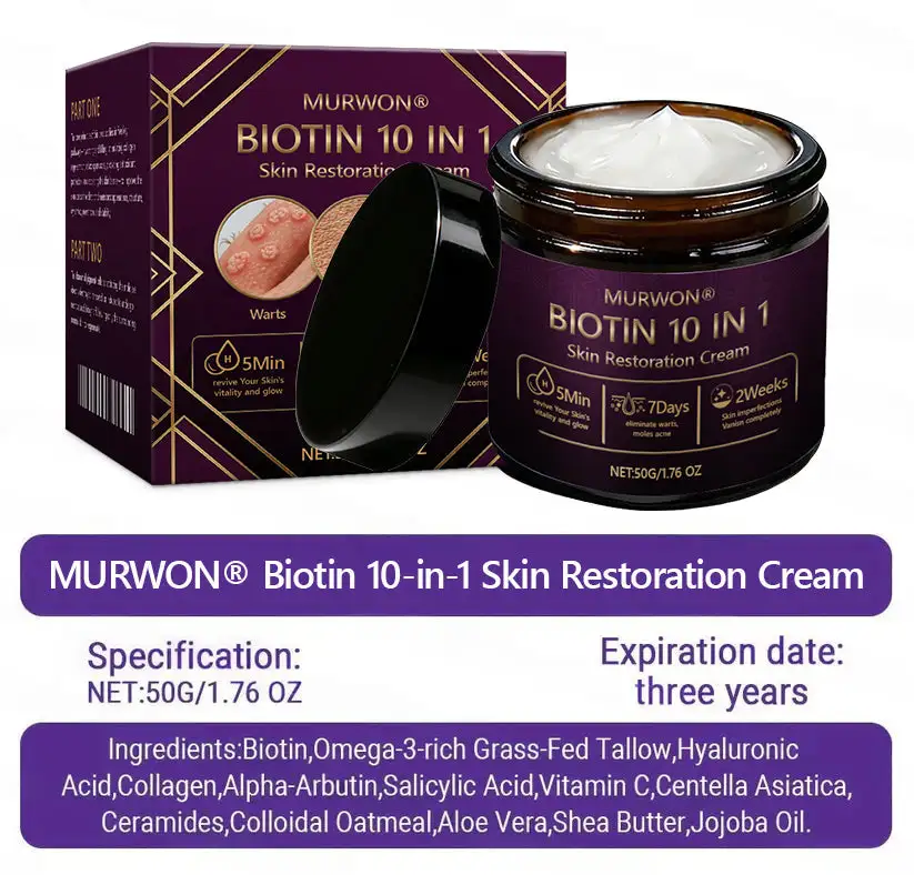 ๐ ๐จ๐ฅ๐ช๐ฌ๐กยฎ Biotin 10-in-1 Skin Restoration Cream