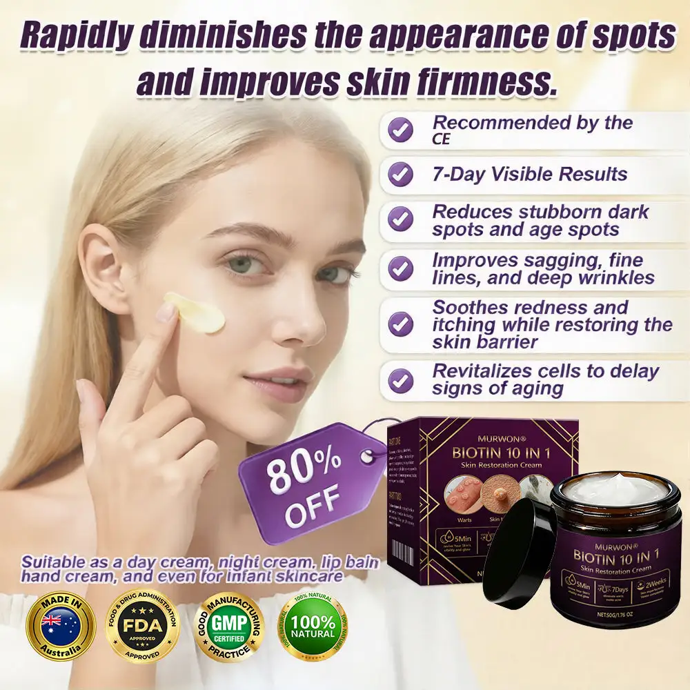 ๐ ๐จ๐ฅ๐ช๐ฌ๐กยฎ Biotin 10-in-1 Skin Restoration Cream