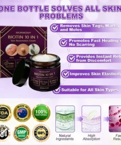 𝗠𝗨𝗥𝗪𝟬𝗡® Biotin 10-in-1 Skin Restoration Cream
